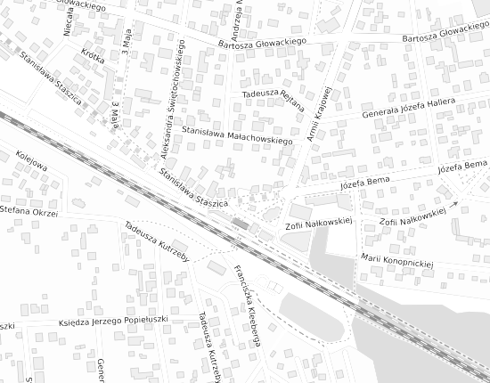 Mapa z adresem organizacji