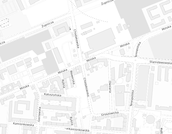 Mapa z adresem organizacji