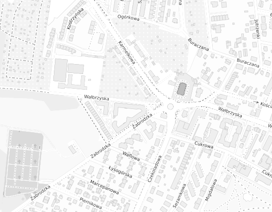 Mapa z adresem organizacji