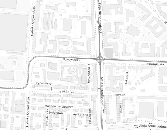 Mapa z adresem organizacji