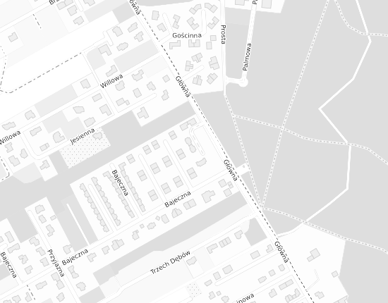 Mapa z adresem organizacji