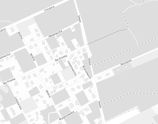 Mapa z adresem organizacji