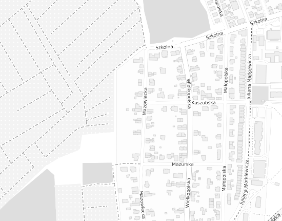 Mapa z adresem organizacji