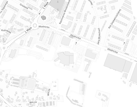 Mapa z adresem organizacji
