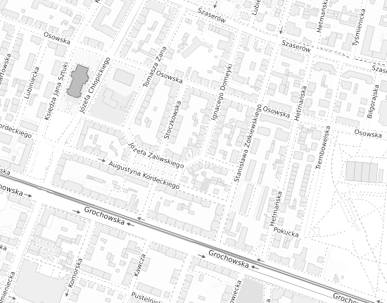 Mapa z adresem organizacji