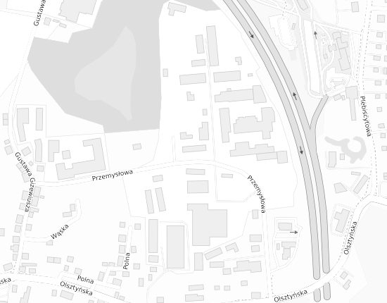 Mapa z adresem organizacji