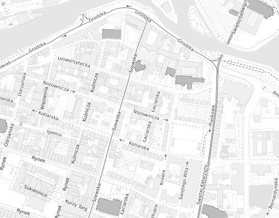 Mapa z adresem organizacji