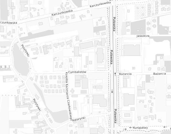 Mapa z adresem organizacji