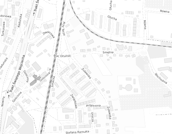 Mapa z adresem organizacji