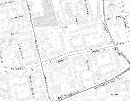 Mapa z adresem organizacji