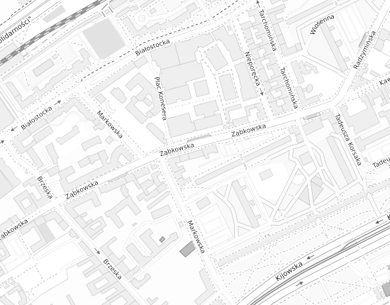 Mapa z adresem organizacji