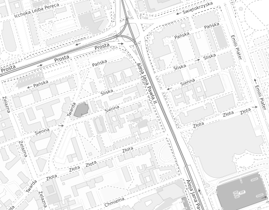 Mapa z adresem organizacji