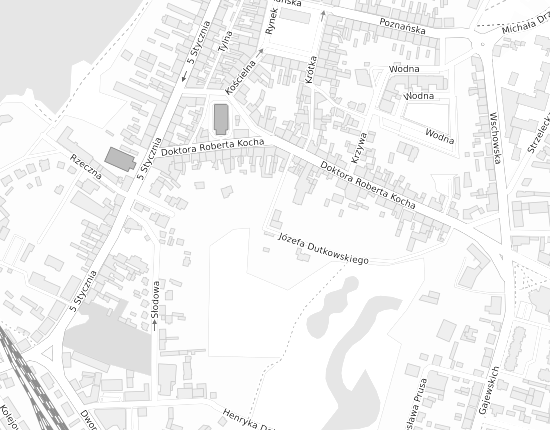 Mapa z adresem organizacji