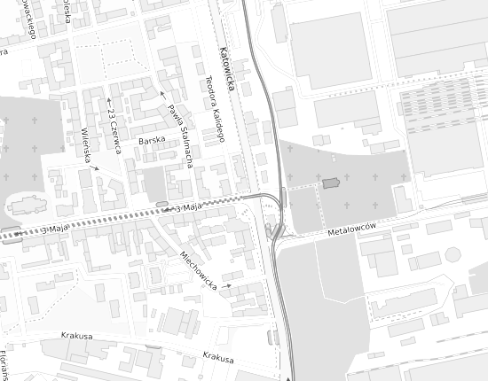 Mapa z adresem organizacji