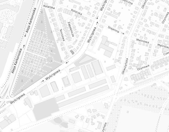 Mapa z adresem organizacji