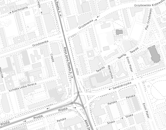 Mapa z adresem organizacji