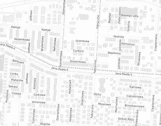 Mapa z adresem organizacji