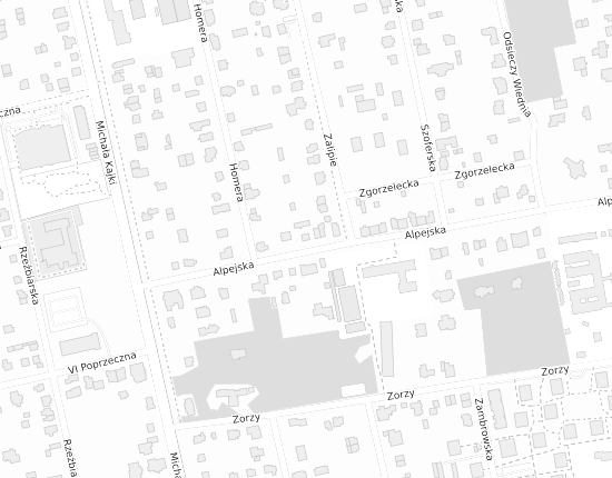 Mapa z adresem organizacji