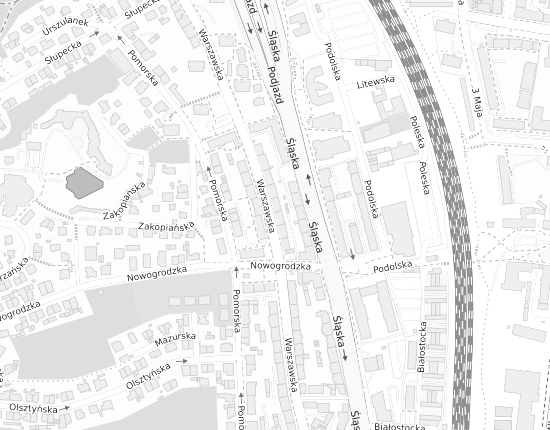 Mapa z adresem organizacji