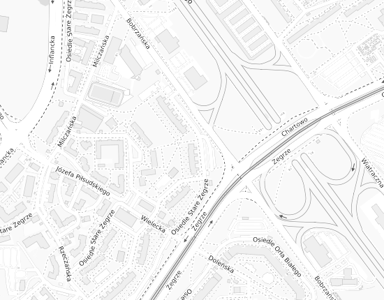 Mapa z adresem organizacji