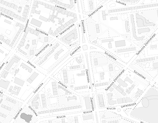 Mapa z adresem organizacji