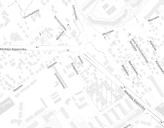 Mapa z adresem organizacji
