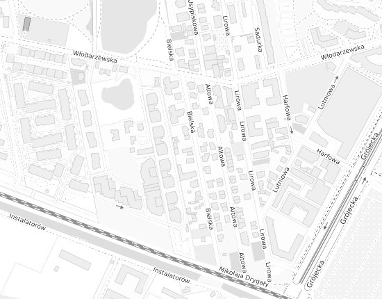 Mapa z adresem organizacji