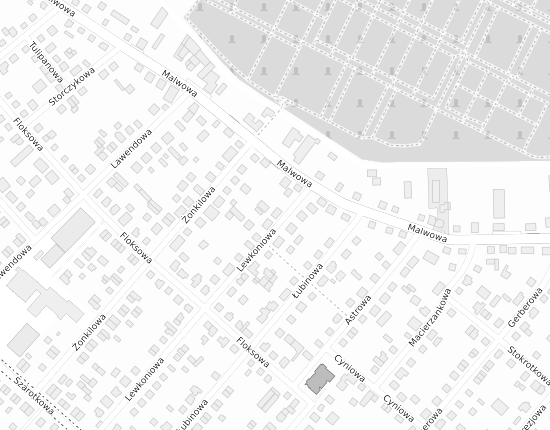 Mapa z adresem organizacji