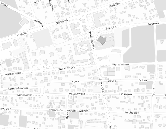 Mapa z adresem organizacji