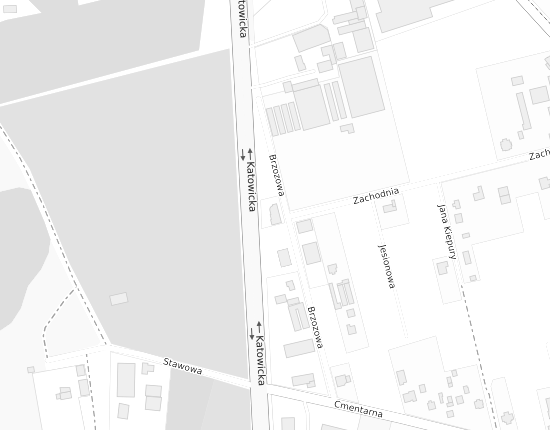 Mapa z adresem organizacji