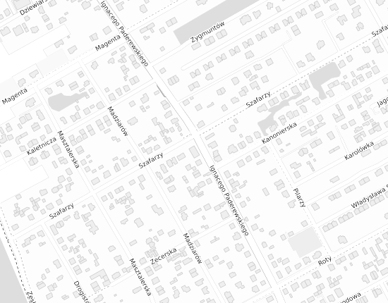 Mapa z adresem organizacji