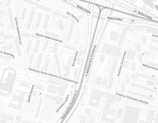 Mapa z adresem organizacji