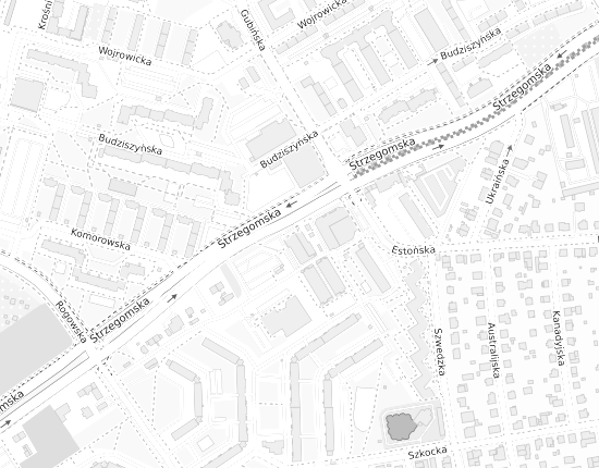 Mapa z adresem organizacji