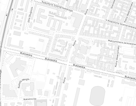 Mapa z adresem organizacji