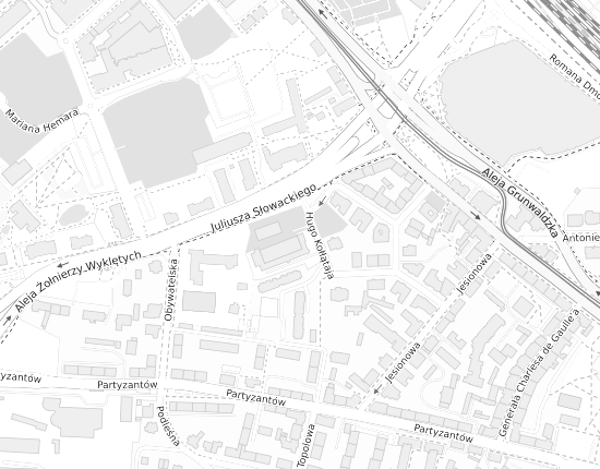 Mapa z adresem organizacji