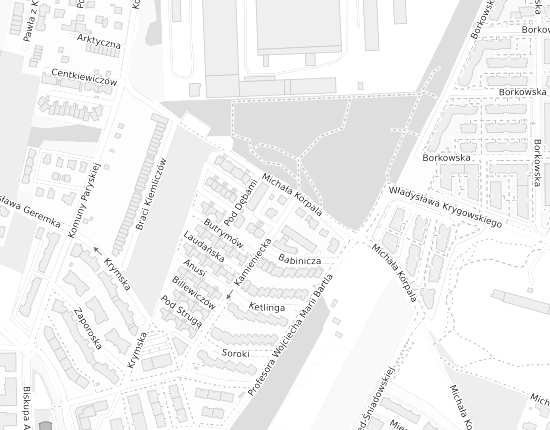 Mapa z adresem organizacji