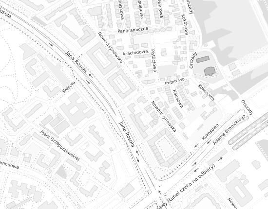 Mapa z adresem organizacji