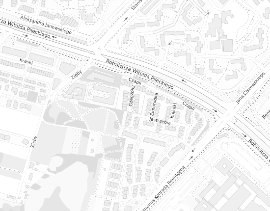 Mapa z adresem organizacji