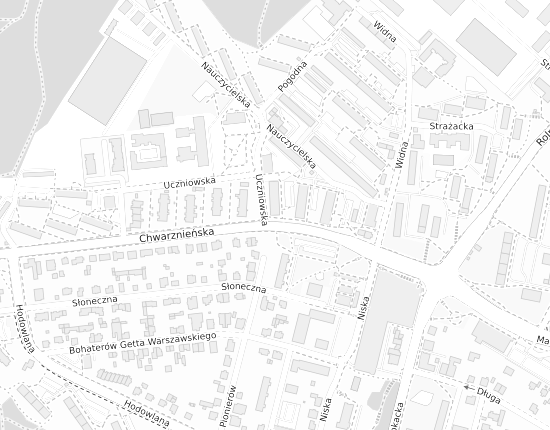 Mapa z adresem organizacji