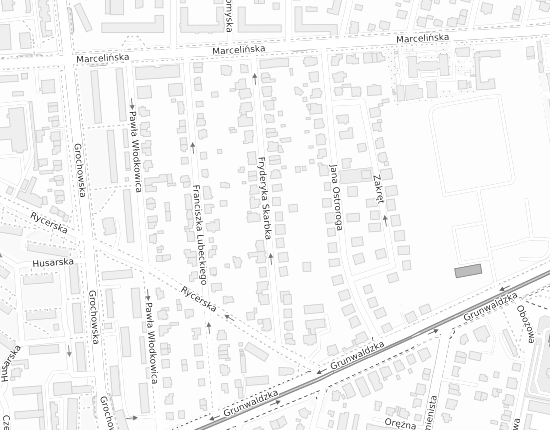 Mapa z adresem organizacji
