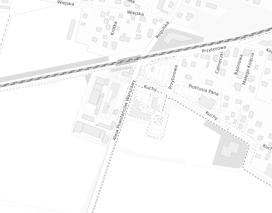 Mapa z adresem organizacji