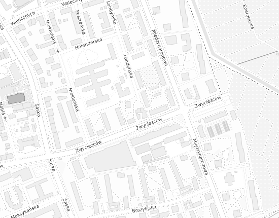 Mapa z adresem organizacji