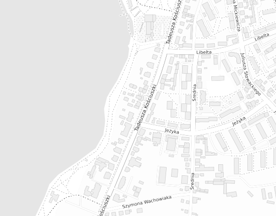 Mapa z adresem organizacji