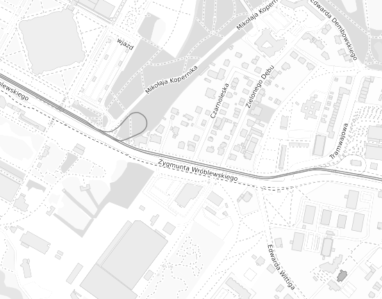 Mapa z adresem organizacji