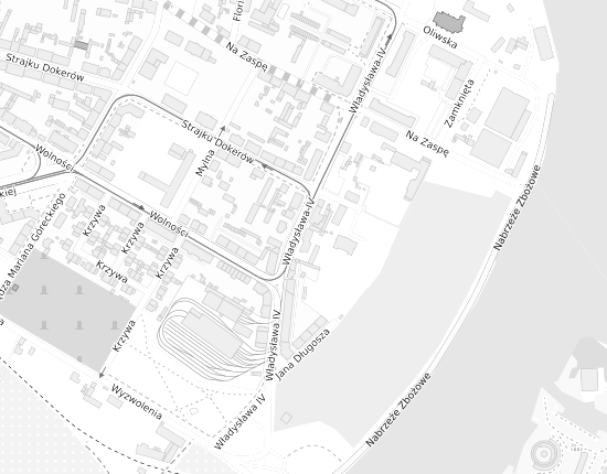 Mapa z adresem organizacji