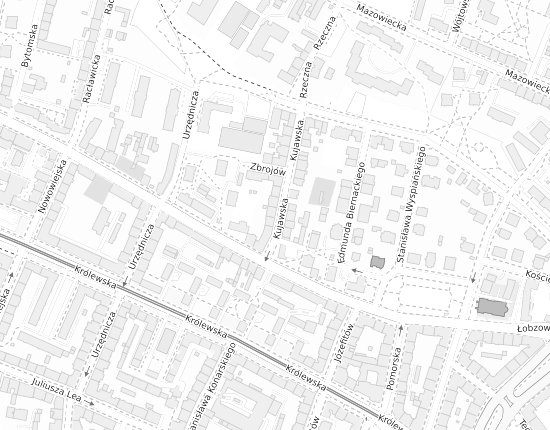 Mapa z adresem organizacji