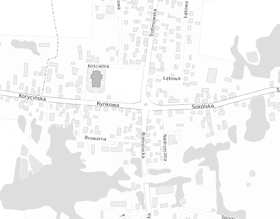 Mapa z adresem organizacji