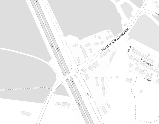 Mapa z adresem organizacji