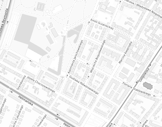 Mapa z adresem organizacji