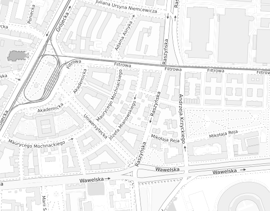 Mapa z adresem organizacji